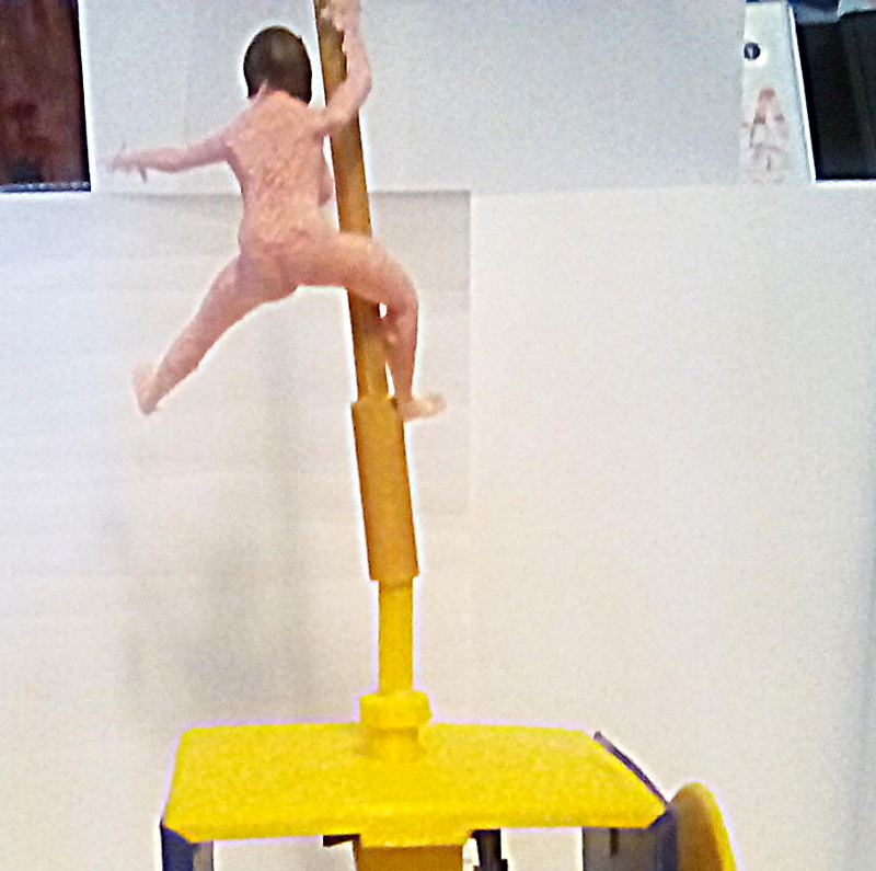 Pole Dancer Automaton