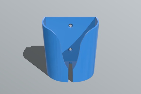 Mouse wall mounted holder | 3d print model