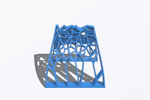 Voronoi Arch | 3d print model