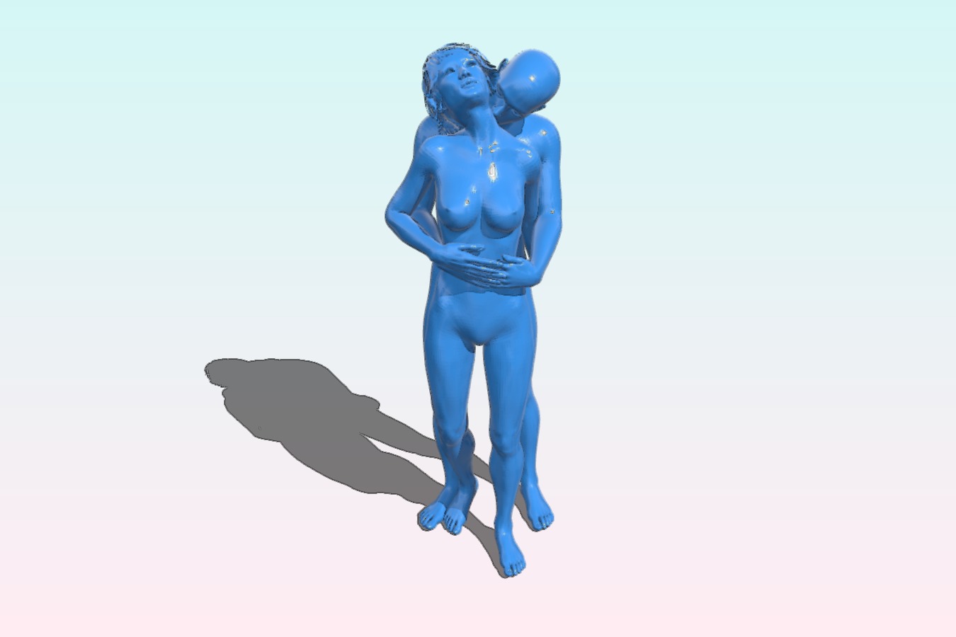 Kissing couple_ küssendes Paar