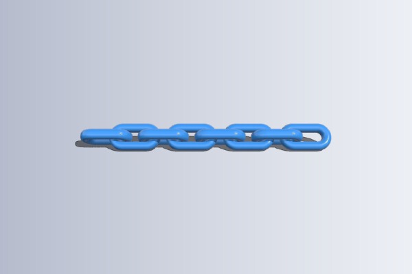 Basic chain | 3d print model