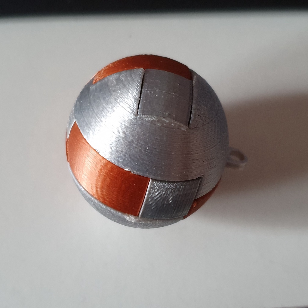 Llavero esfera puzzle (sphere puzzle keychain)