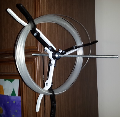 1.75_6 mm Contractible spool for filament coils | 3d print model