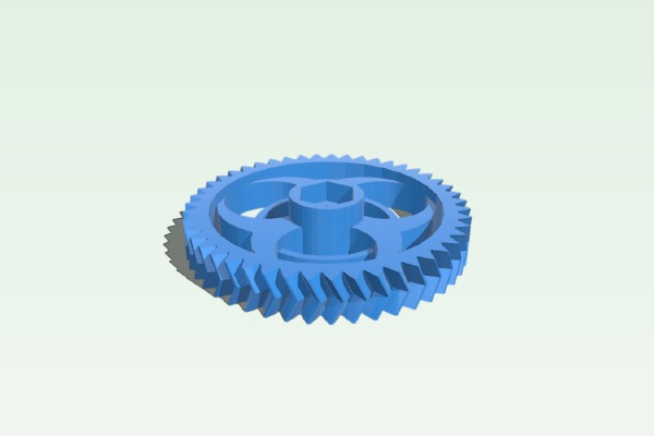 Toxic Big Gear Mod | 3d print model