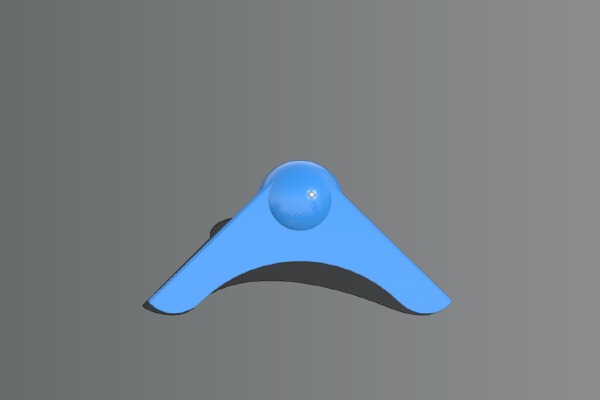 Decorative corner brace | 3d print model