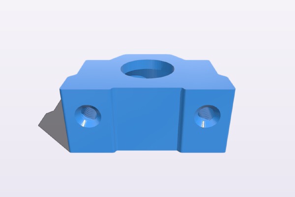 IGUS RJMP-01-08 Bearing Block symmetric | 3d print model
