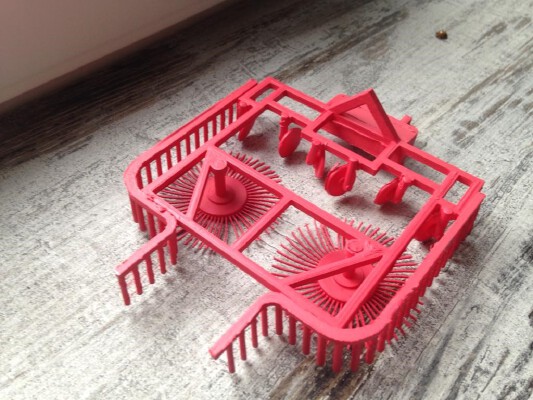 Siku Moreau scope beet harvester | 3d print model