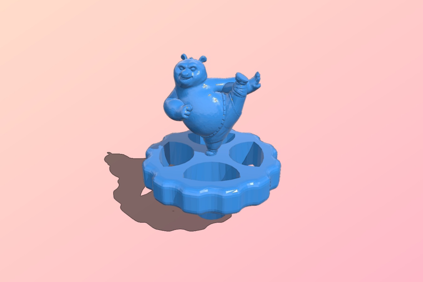 Kung Fu Panda Extruder - Creality Ender 3 _ Ender Pro _ CR-10