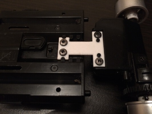 H-Plate for Kyosho Mini-Z MR-02_MR-015 RM | 3d print model