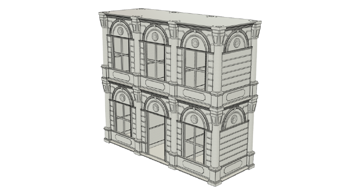 Playscale Mansion | 3d print model