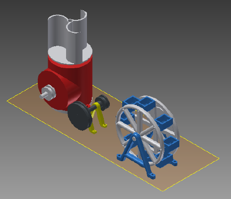 Wind Powered Ferris Wheel | 3d print model