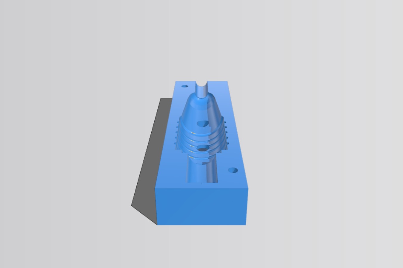 Press mold for notebook power connector Ø6.3 mm