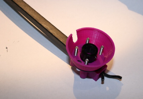 Hextronic DT750 Motormount Tri_Quad_Hexacopter | 3d print model