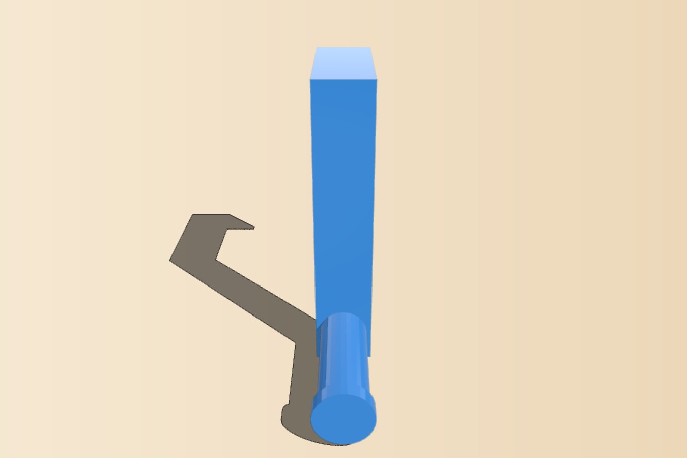 Cubical Coat Hook
