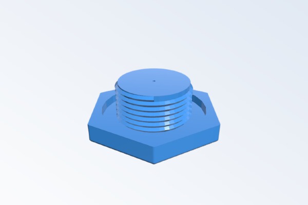 Bouchon de réservoir de mobylette | 3d print model
