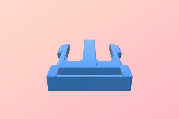 Mojave Streamline 40mm Buckle | 3d print model