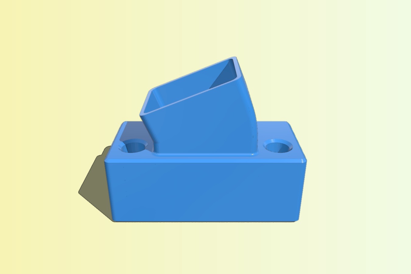 Anycubic Kossel Linear angled parts cooling fan adapter