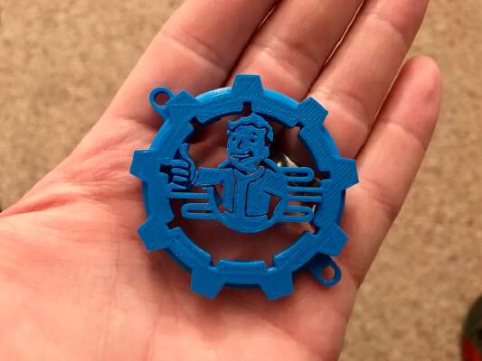 Fallout fan cover | 3d print model