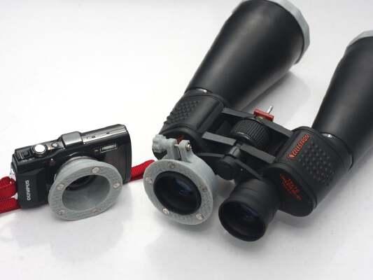 Binocular Camera Mount | 3d print model