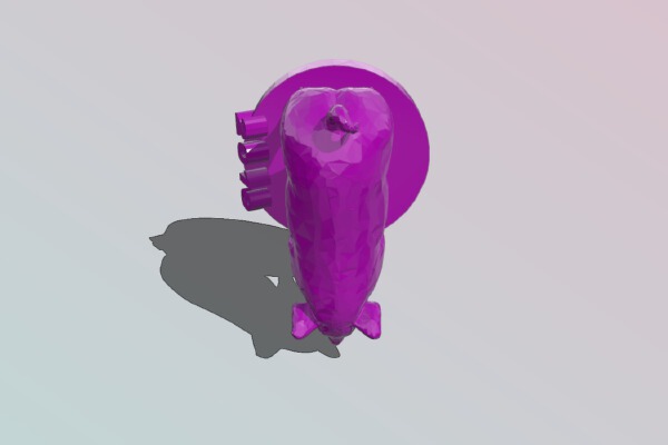 New year pig | 3d print model
