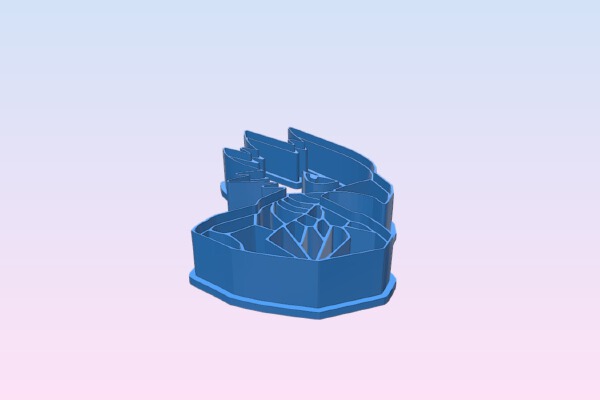 Fumikage Tokoyami - Tsukuyomi Cookie Cutter | 3d print model