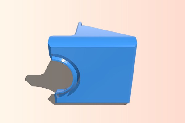 Wade's Extruder fan mount (40mm) | 3d print model