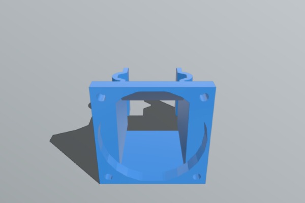 K8200 Hotend Cooling Fan Hotendfan Velleman | 3d print model