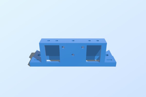 Parallax Shield-Bot Front Scoop | 3d print model