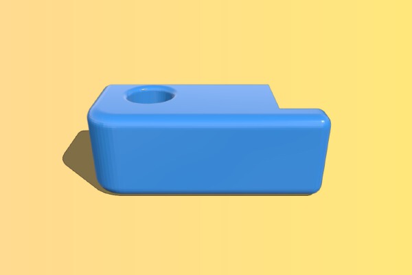 Printrbot simple metal lock tab | 3d print model