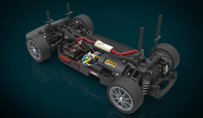 Tamiya Chassis TT-01 Type E (All plastic parts) | 3d print model