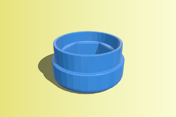 Windscreen wiper cap VW T4 | 3d print model