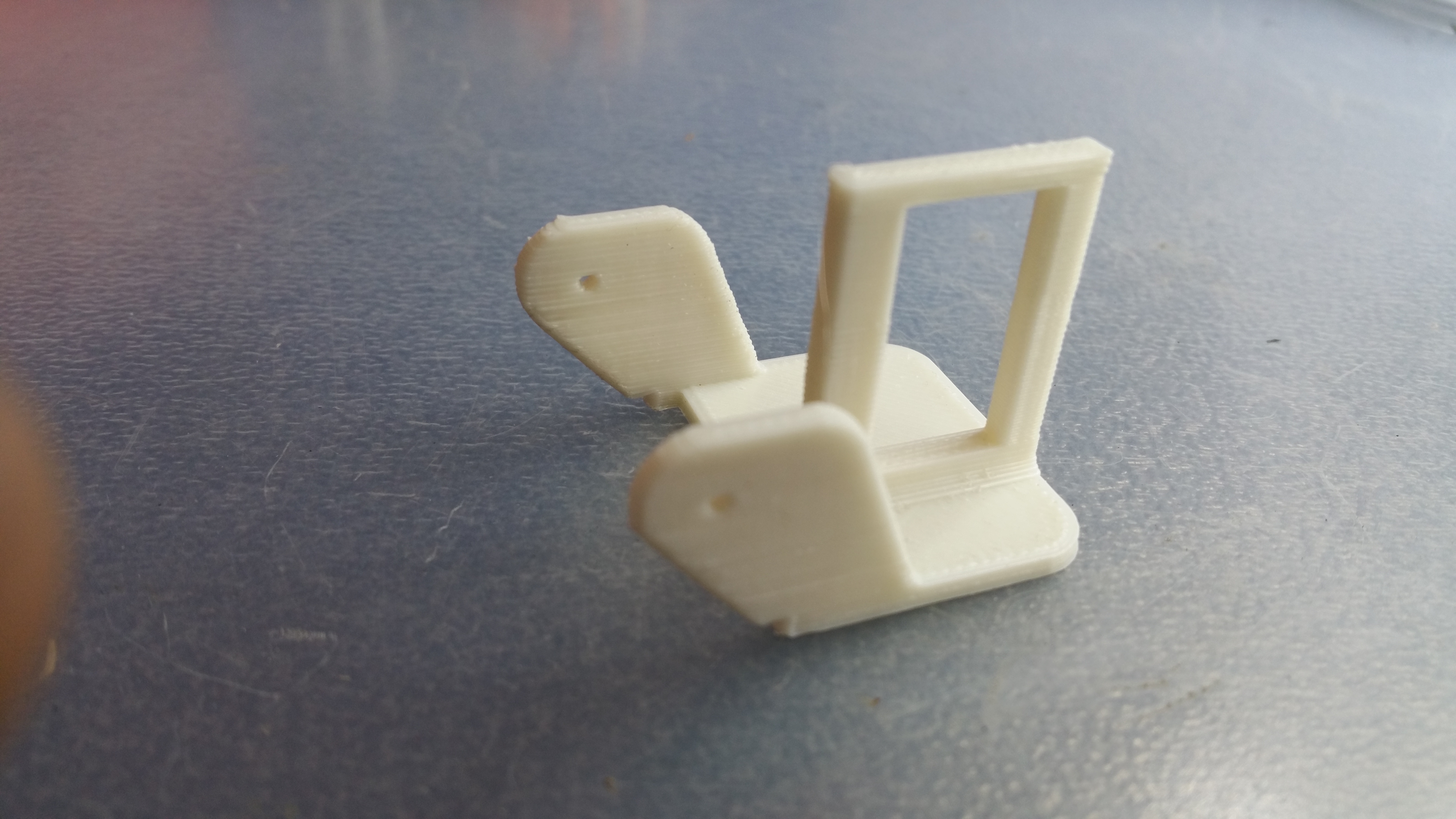 Tiltable Flight camera caddy for mini quad