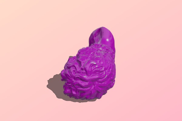 Head of Michelangelo’s David | 3d print model
