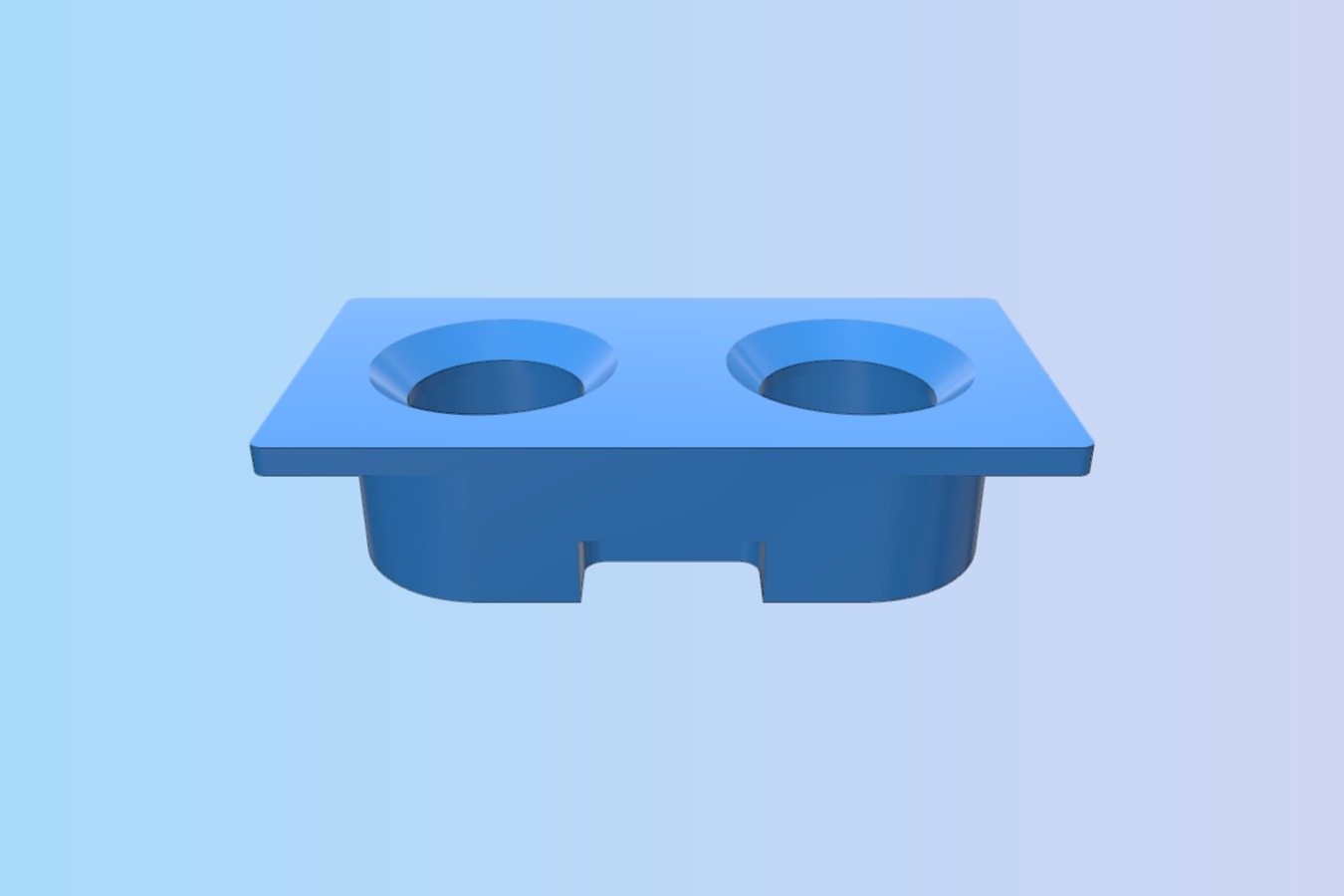 Ultrasonic HC-SR04 Sensor Mount