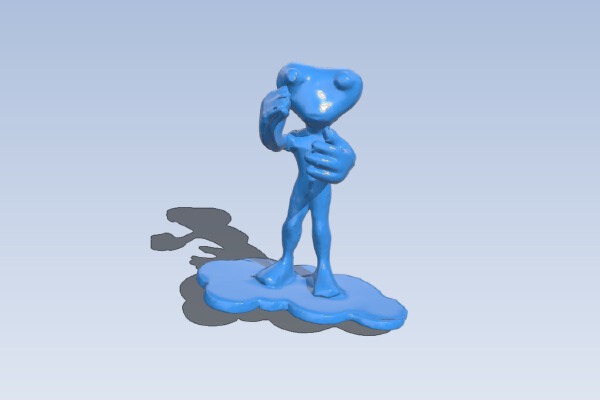 Little alien | 3d print model