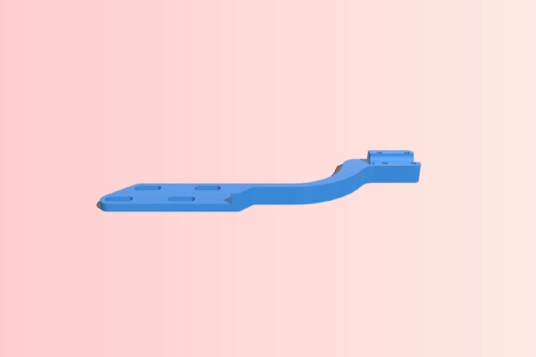 Support cable bed Alfawise U20 Modifié pour Damper | 3d print model