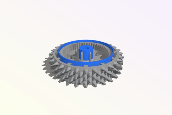 Honda _ Husqarna lawn mower wheel | 3d print model