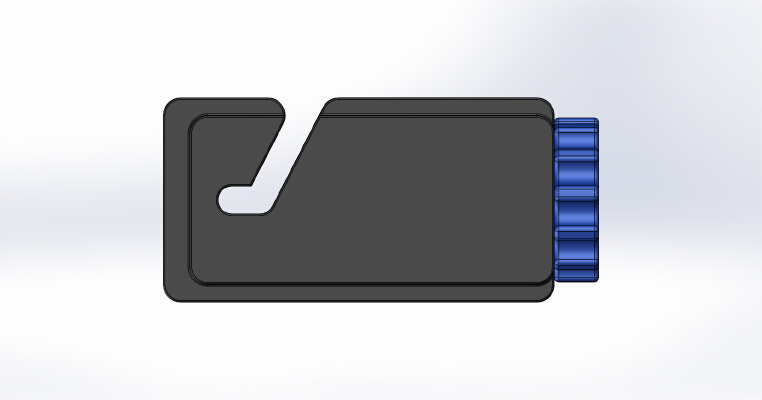 Davinci 3D printer X belt tensioner | 3d print model