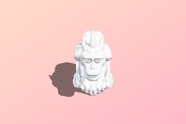 gargoyle inspired by  Cathedral Notre Dame from Paris | 3d print model