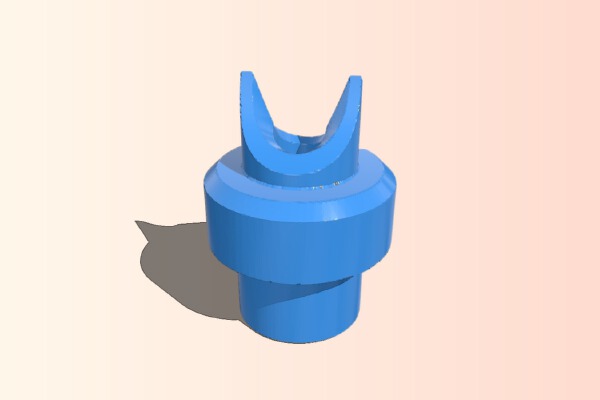 Anet A8, Extruder Filament Guide (Modified) | 3d print model