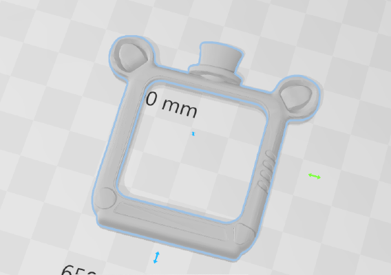 freddy fazwatch  (for smartwatch) incudes non edited ver | 3d print model