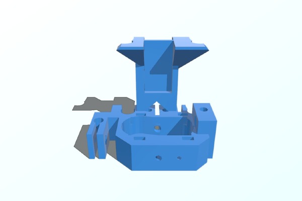 Extruder & X Carriage Combined | 3d print model