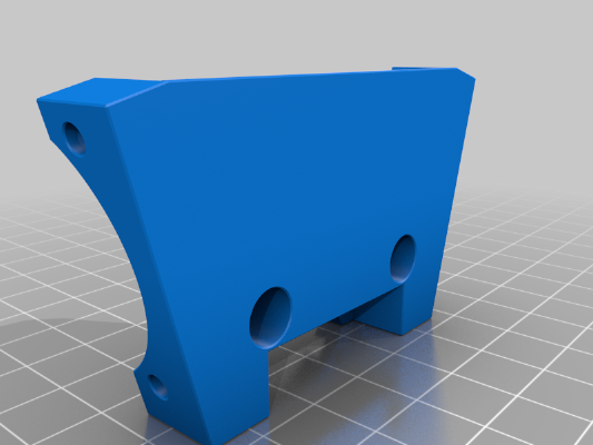 MK8 Extruded Fan Holder，擠出風罩，押出ファンホルダー | 3d print model