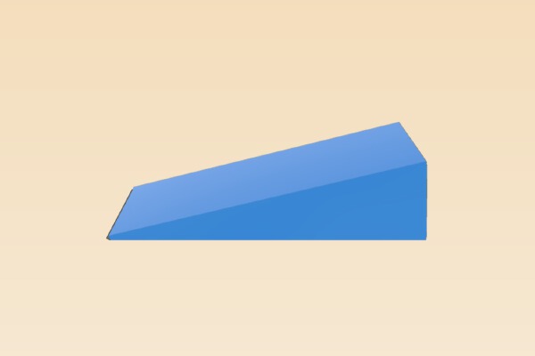 Customizable Shim (for leveling things like a shaky bathroom toilet) | 3d print model