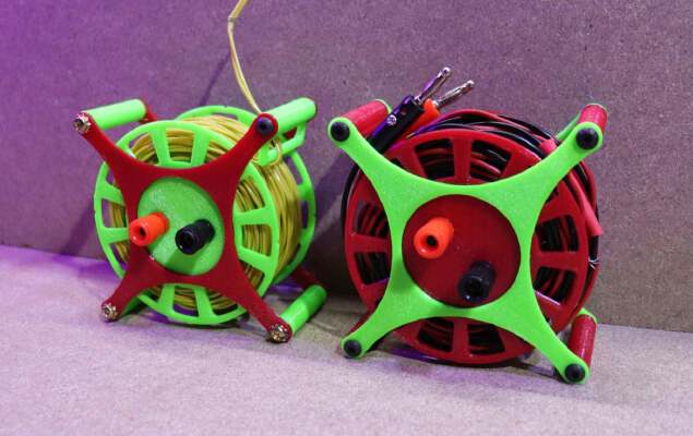  DC Cord Extender - Universal spool 90mmDiam | 3d print model