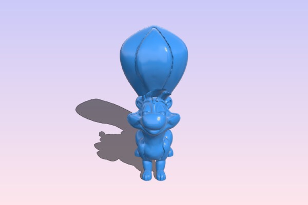 Pepe Le Pew – Skunk | 3d print model