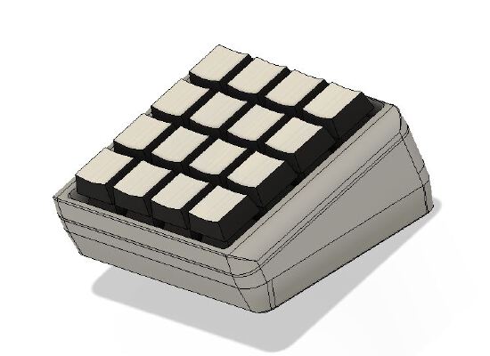 1Up Keyboards Sweet16 case | 3d print model