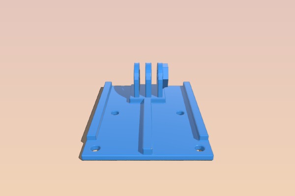 Phantom 2 GoPro mount | 3d print model