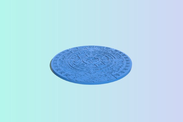Aztec Calendar – Sun Stone | 3d print model