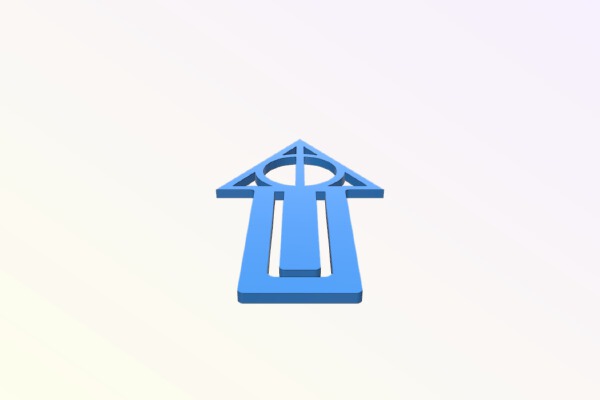 Harry Potter - Marque page - bookmark | 3d print model